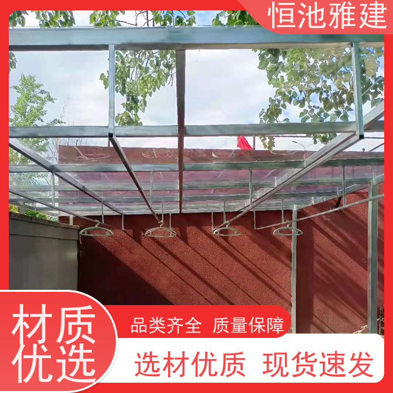 恒池雅建 停车棚 材料施工一站式服务 实力厂家