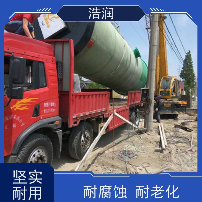 一体化预制泵站集成化程度高用于雨水提升 全国供应