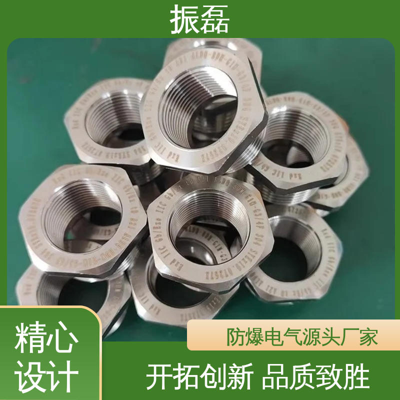振磊 304不锈钢防爆补芯 钢碳素钢材质 管接头碳钢