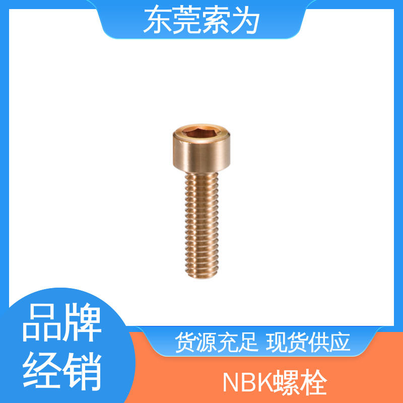 供应 NBK磷青铜内六角圆柱头螺栓 耐腐蚀 半导体电子设备用