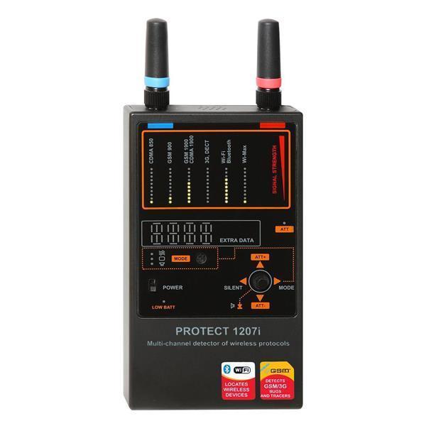 gps探测器 乌克兰Protect1207i无线信号探测器 防窃听设备