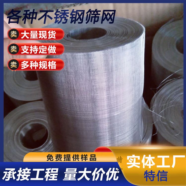 特信 支持定制 汽液过滤网 不锈钢丝网 100目筛网 厂家全国发货