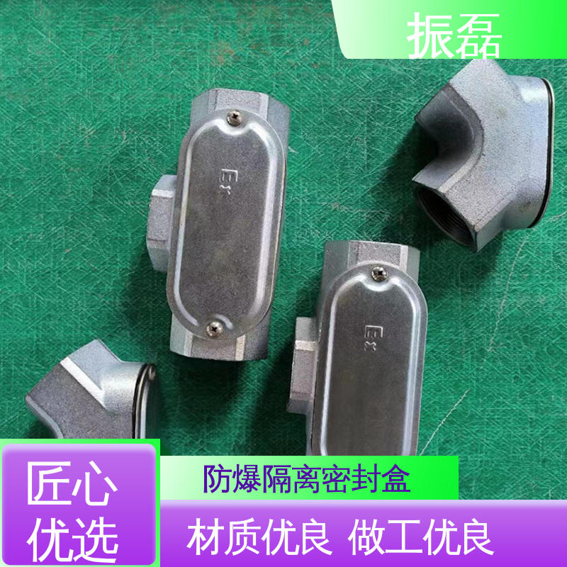 Y型管螺纹连接头 钢管穿线弯头过度盒 防爆隔离密封盒 BCG 振磊