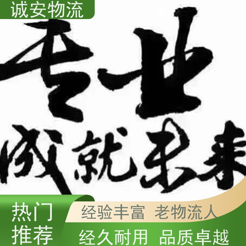 诚安物流8吨车一般贸易报关买单申报天天发车