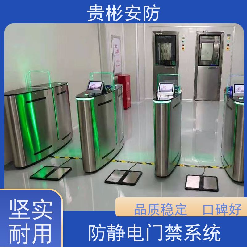 贵彬安防 闸机门禁系统 防静电摆闸 人脸/刷卡 红外对射 性价比高