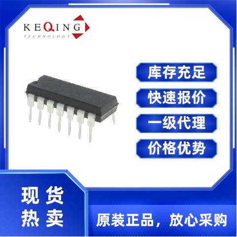 CD4081BE 通用逻辑门芯片 DIP 工作温度 引脚图 功能