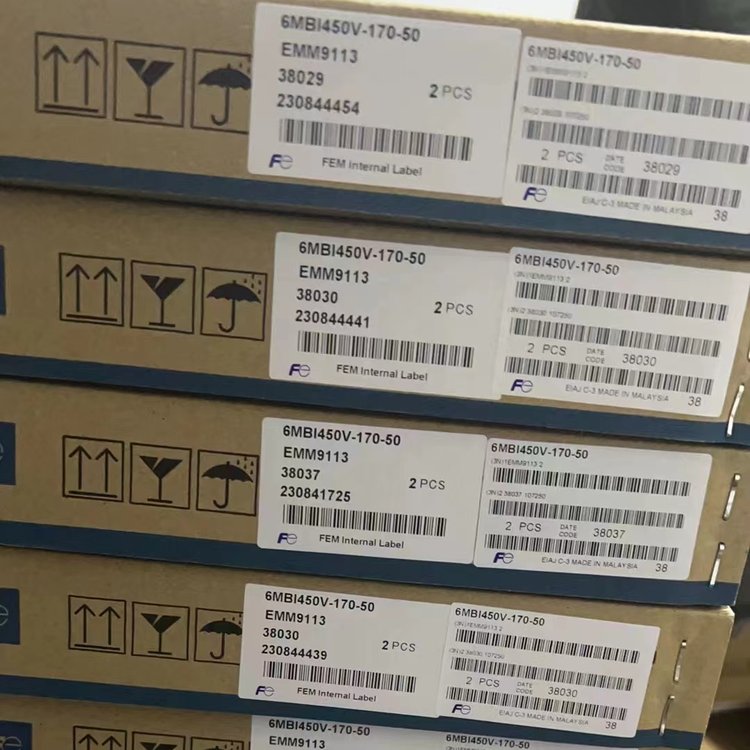 6MBI450V-170-50 LED封装、模组 FUJI/富士电机 封装IGBT 批次23+