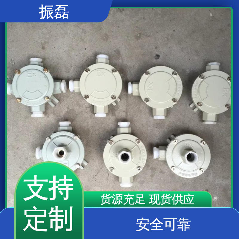 振磊 防腐等级WF2 BAH系列 直平三通防水防尘穿 铸钢防爆接线盒