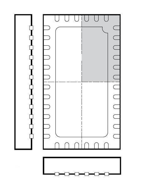 AD LTC6954IUFF-3#PBF 时钟驱动器及分配 Low Phase Noise, Triple Output Clock Distribution Divider/Driver with One LVPECL and two LVDS/CMOS outp