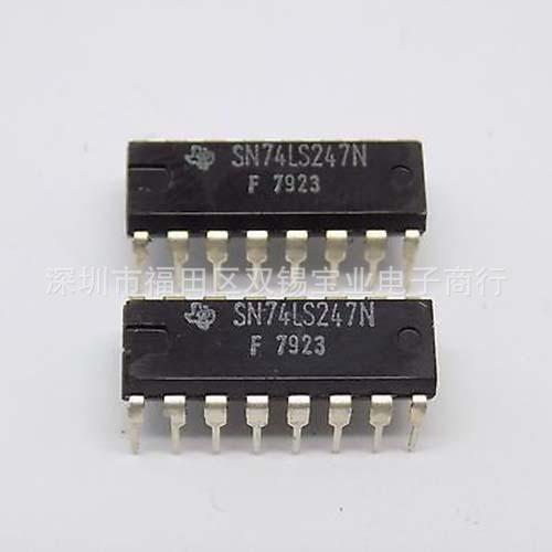 SN74LS247N 16-DIP 集成电路 IC芯片