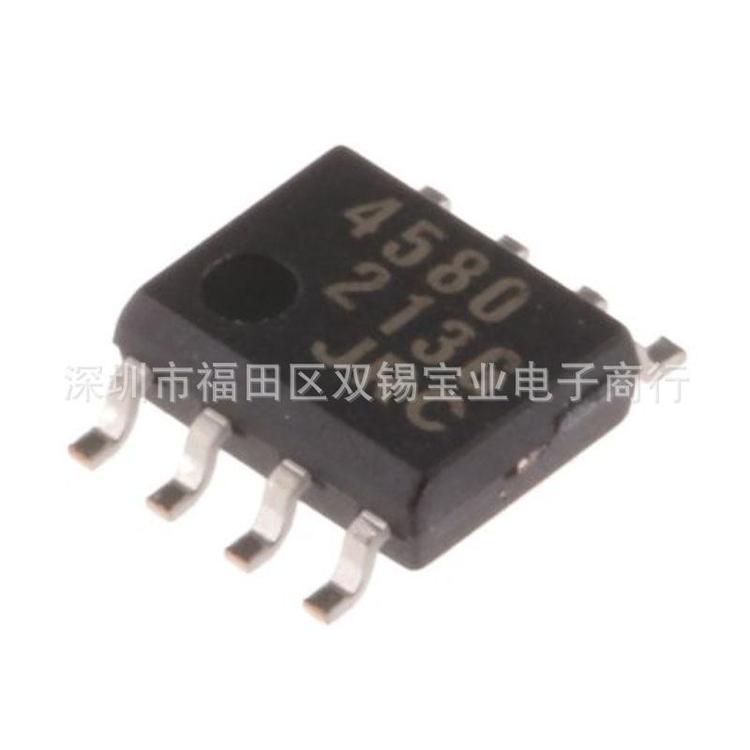 RC4580IDR RC4580ID 4580I品牌 封装：SOP-8 双音频运算放大器
