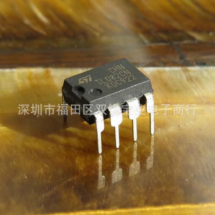 全新 TL082CN TL082CP低功耗双运算放大器 直插DIP8