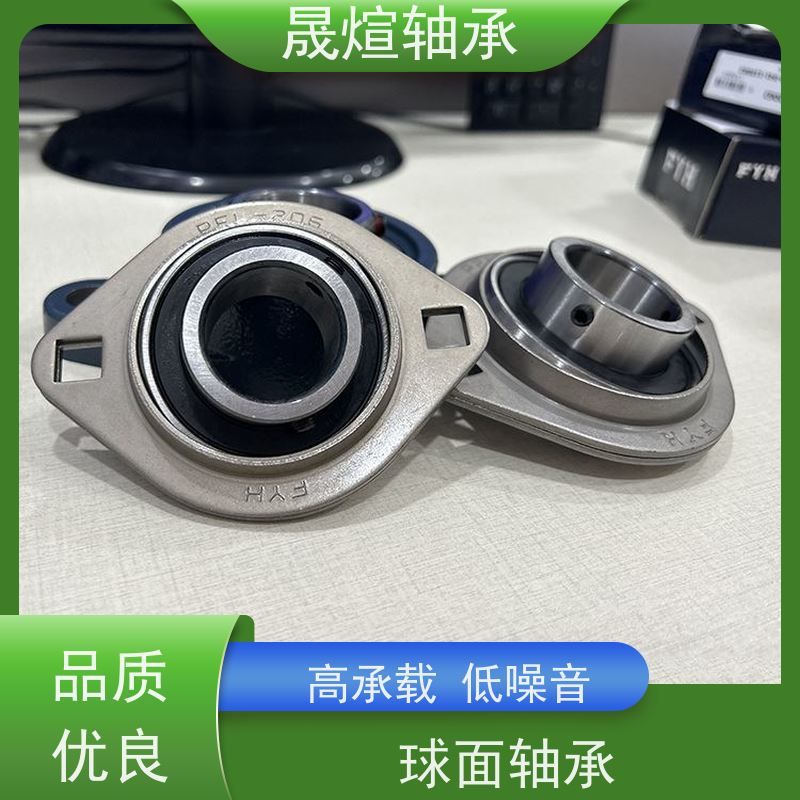  SB207 带座外球面轴承 允许径向位移 具有很好的抗磨损性能