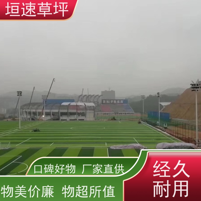 垣速 景观塑料草坪 塑料草坪厂家施工工艺 翻新改造 上海足球场承建