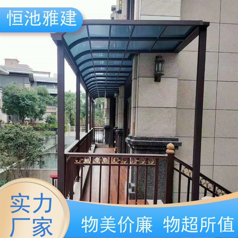 恒池雅建 膜结构棚 供应小区雨棚材料 户外使用