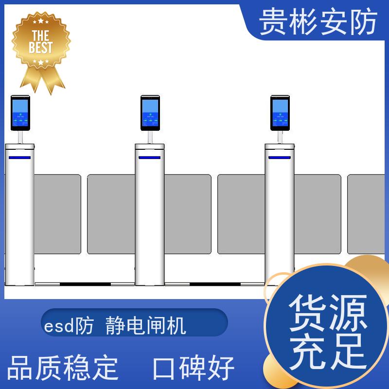 贵彬安防 闸机门禁系统 esd静电测试摆闸 单向/双向通行 库存充足
