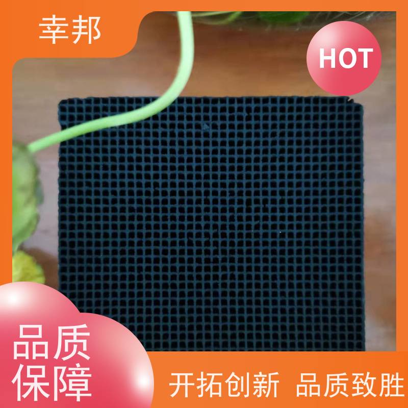防水蜂窝活性炭 VOC喷漆房工业废气处理催化燃烧800碘值吸附耐水型