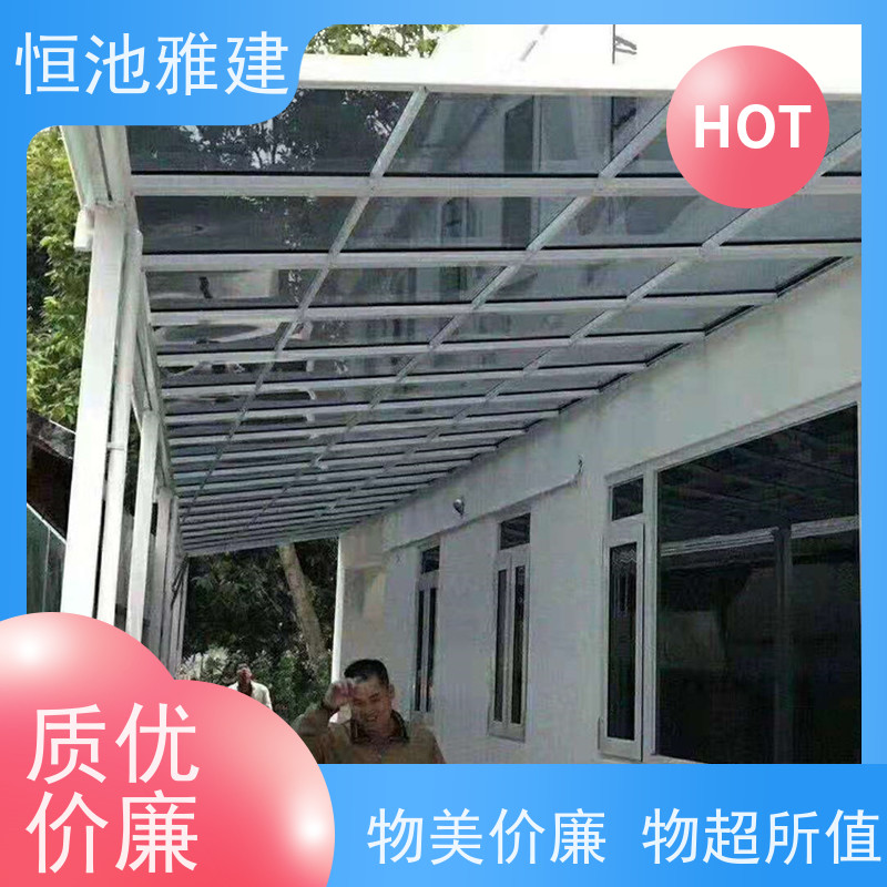 恒池雅建 高档停车棚 材料施工一站式服务 户外使用