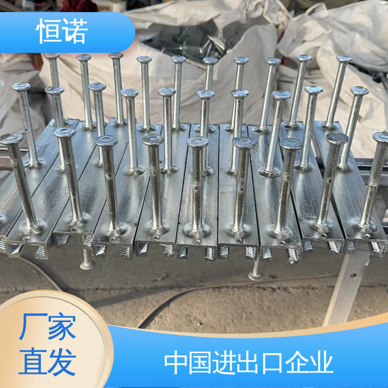 恒诺 防腐牢固耐用 隧道带齿预埋槽道 按需定制