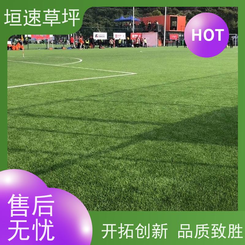 垣速 塑料草坪厂家施工工艺 承包施工 户外人工草坪 苏州足球场搭建