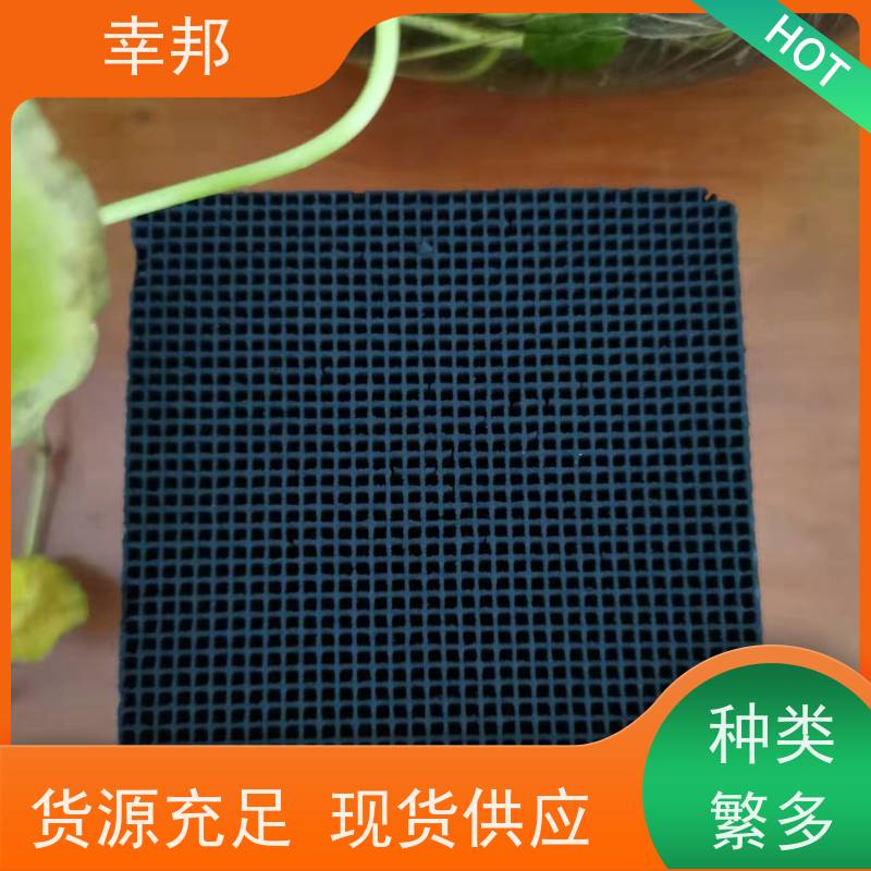 厂家直供蜂窝活性炭 工业废气处理催化燃烧环保设备填充 幸邦