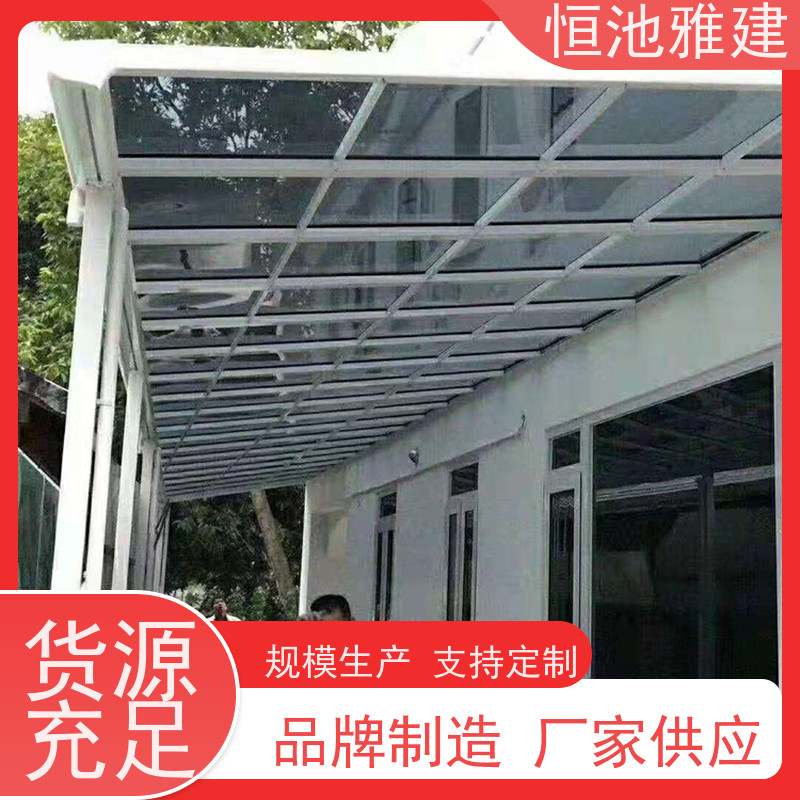 恒池雅建 自行车棚换顶 型材供应经销商 抗震抗冲击