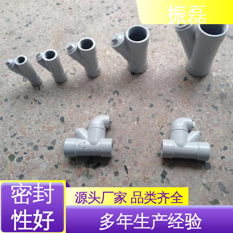 振磊 DN-3/4 6分 1寸 纵向隔离密封盒 管子连接直通盒