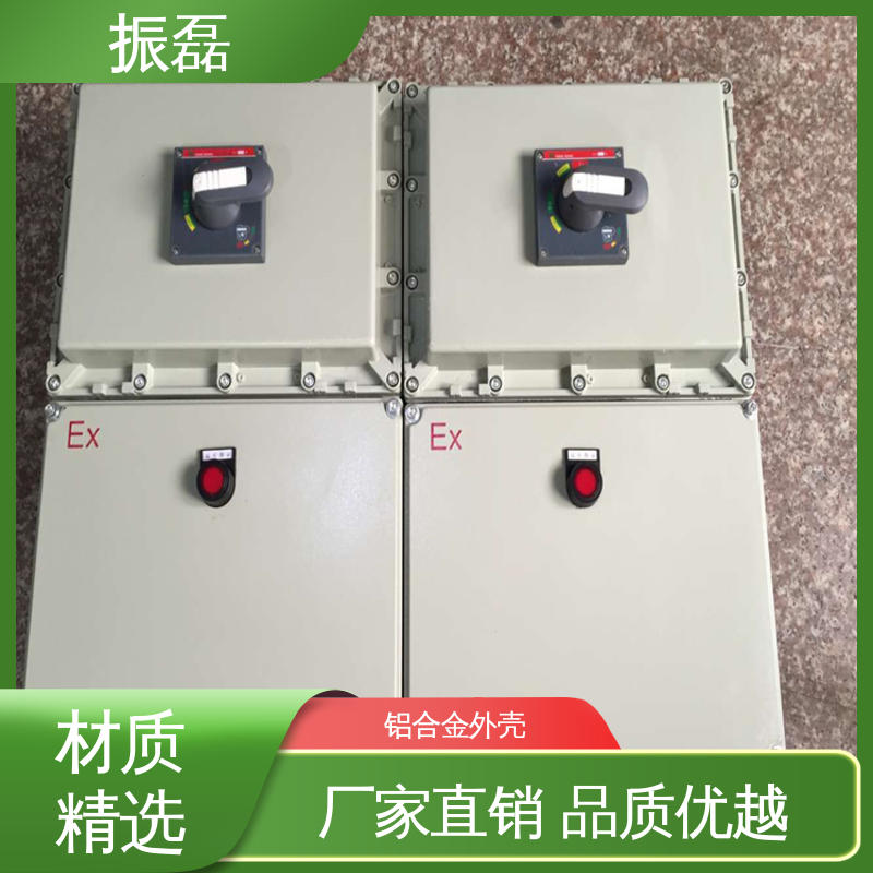 振磊 外壳铝合金材质 户内户外 bxm防爆照明动力配电箱 化工厂 加油站