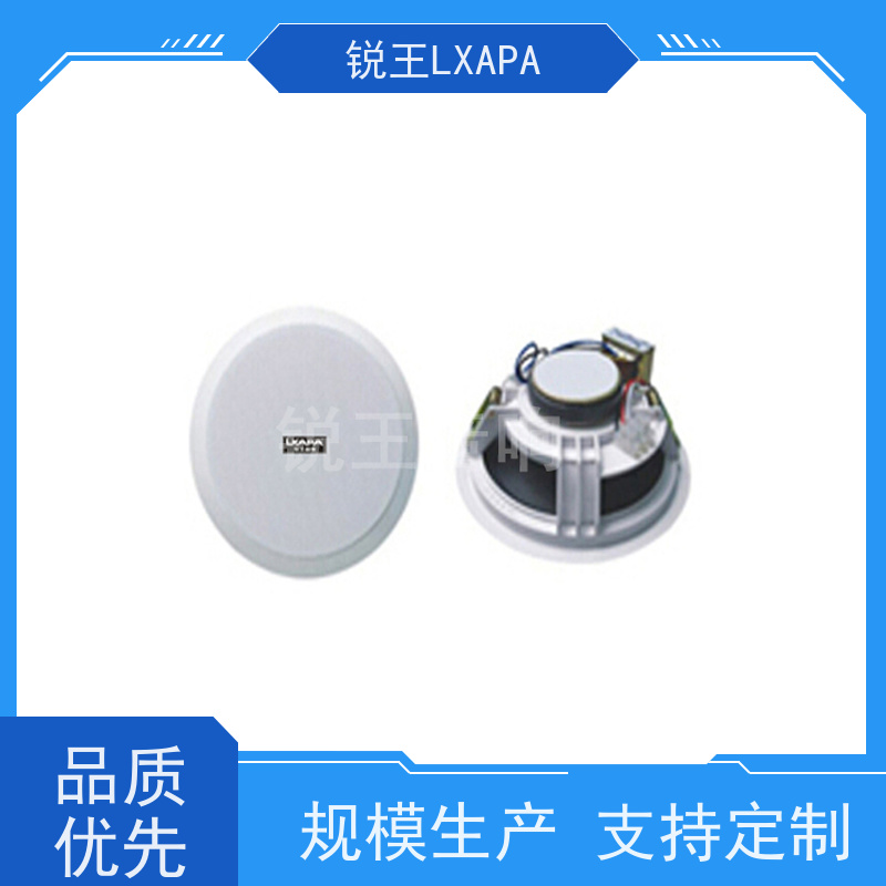 锐王LXAPA 防潮同轴吸顶喇叭 生产厂家 无线吊顶音响