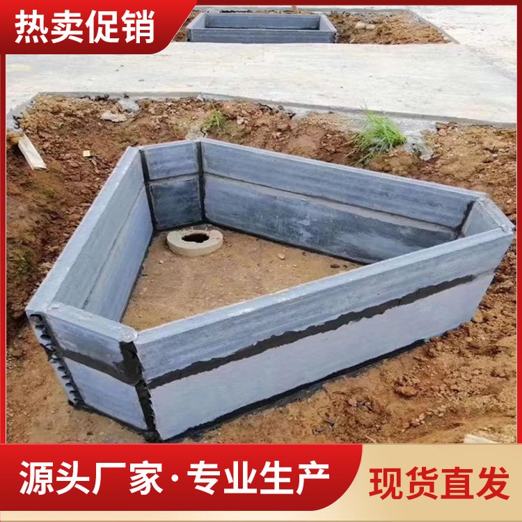  空心承台条形板砖胎膜厂家 库存2万平方 节能环保 施工快