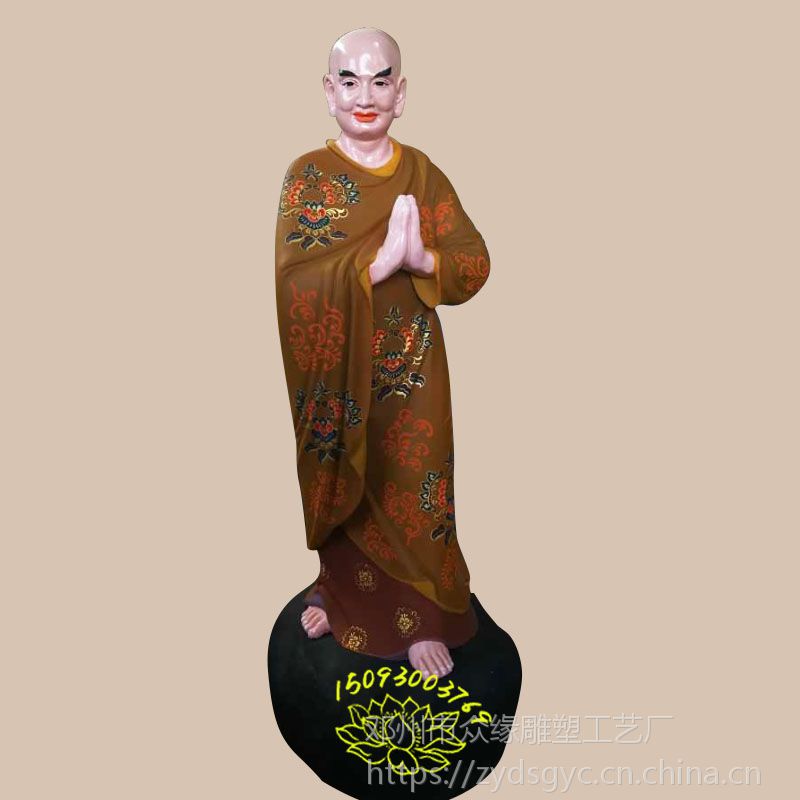 直销十八尊者神像 寺庙供奉佛像18罗汉 慧能六祖佛像厂家 阿弥陀佛