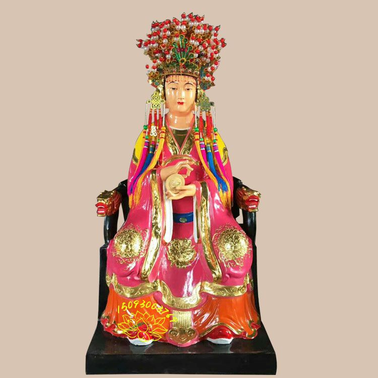 厂家直销碧霞元君泰山奶奶神像 九天玄女神像 寺庙佛堂工艺品