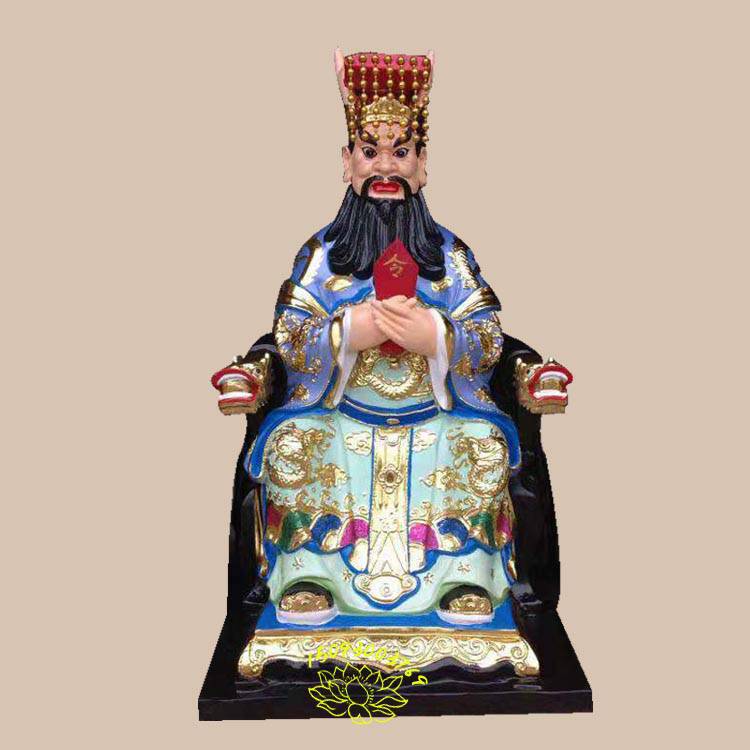 寺院供奉佛像 1.6米西海龙王神像 广济龙王雕像 树脂工艺品 龟丞相