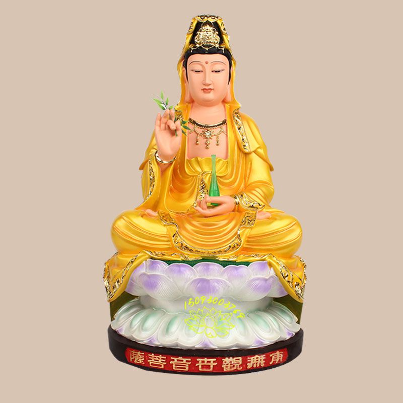 观音菩萨雕塑图片高清 滴水观音佛像 手工佛像雕刻 观音菩萨批发