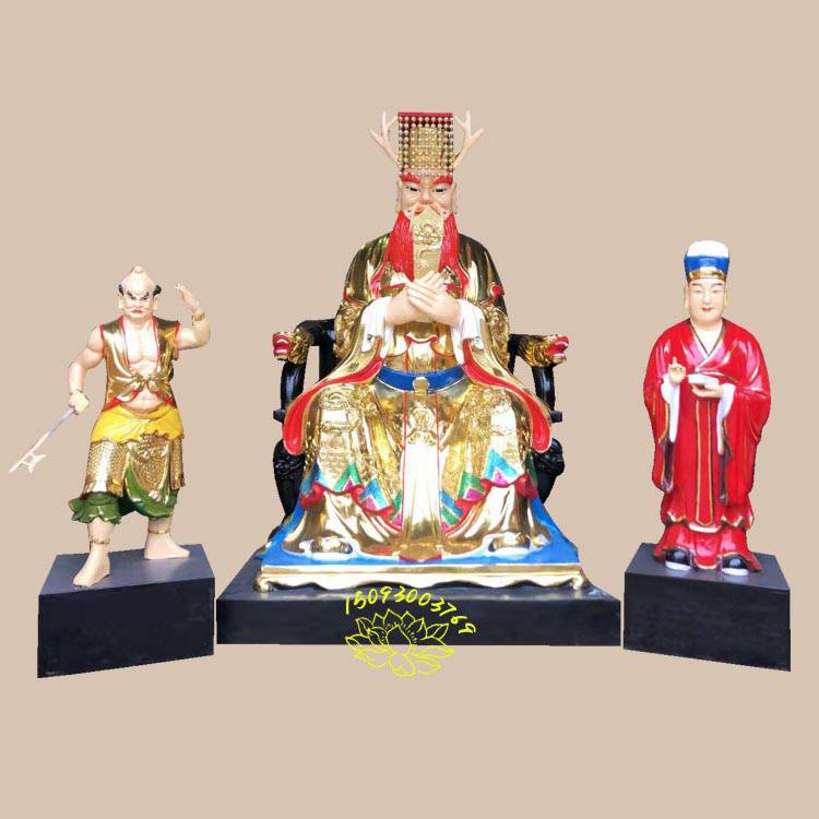 树脂小龙女神像 夜叉大将神像雕塑 龙父龙母雕塑厂家 西海龙王神像