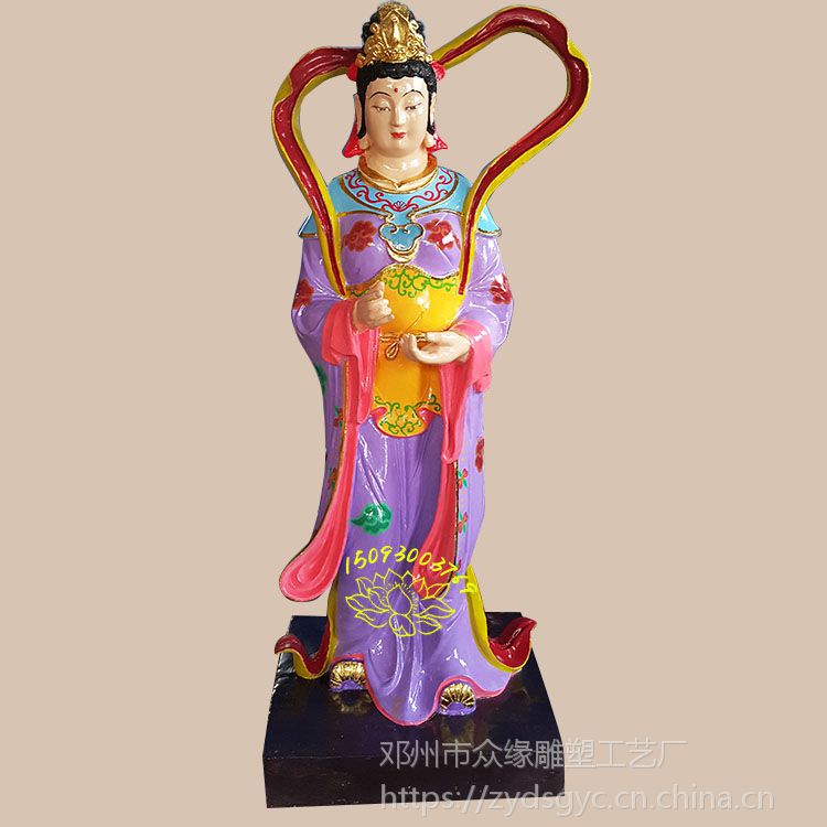 河南众缘七仙女雕像厂家 九天玄女 九龙圣母 七姊妹雕像