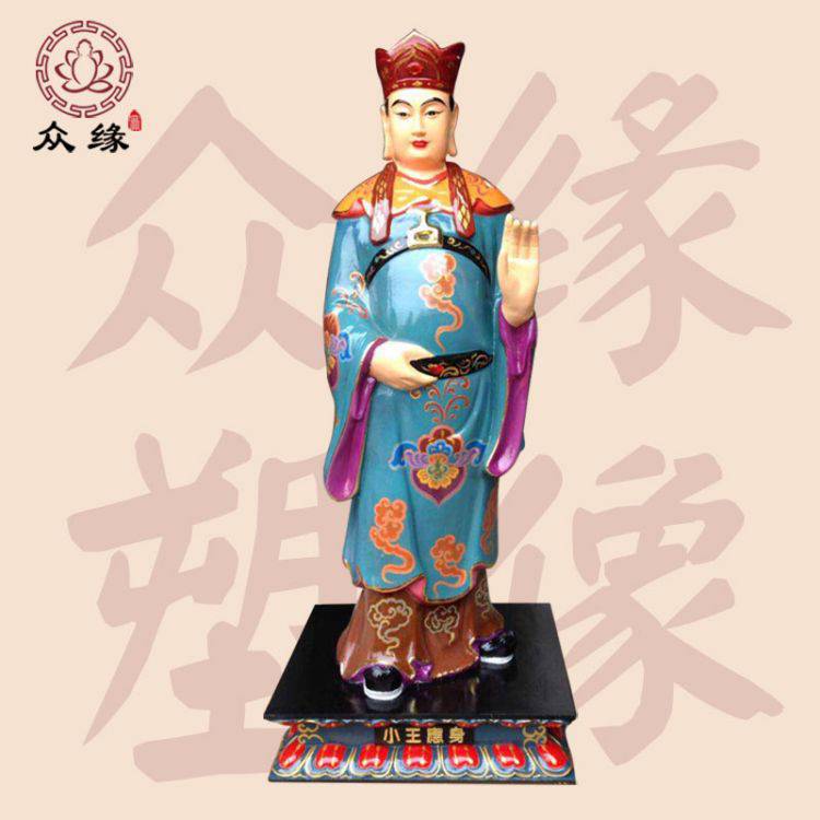 极彩树脂观音三十二化身佛像 玻璃钢树脂观音32应身神像彩像