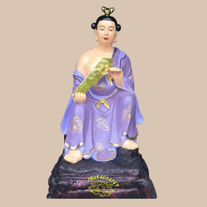 定制铸铜 彩绘玻璃钢六十甲子雕像 树脂60太岁神像