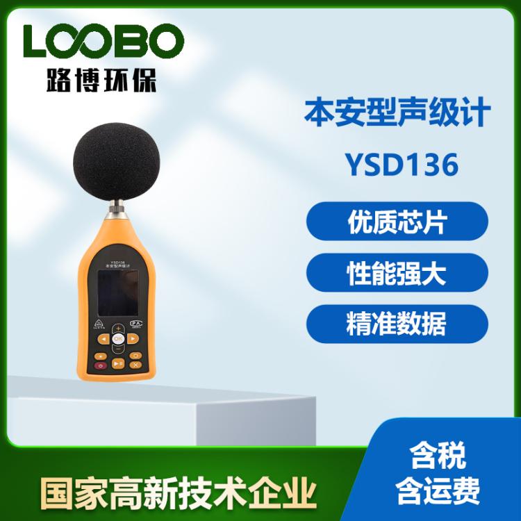 防爆式YSD136本安型声级计职业卫生噪声检测仪器分贝仪