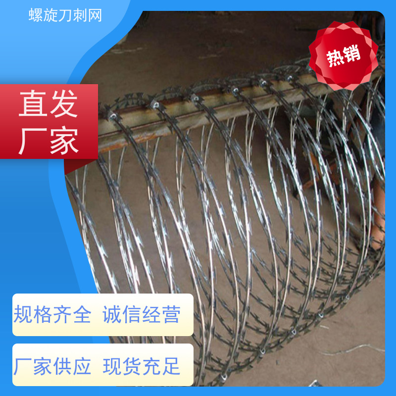 围墙防爬刺路边防攀爬铁蒺藜高锌刺丝滚笼材质