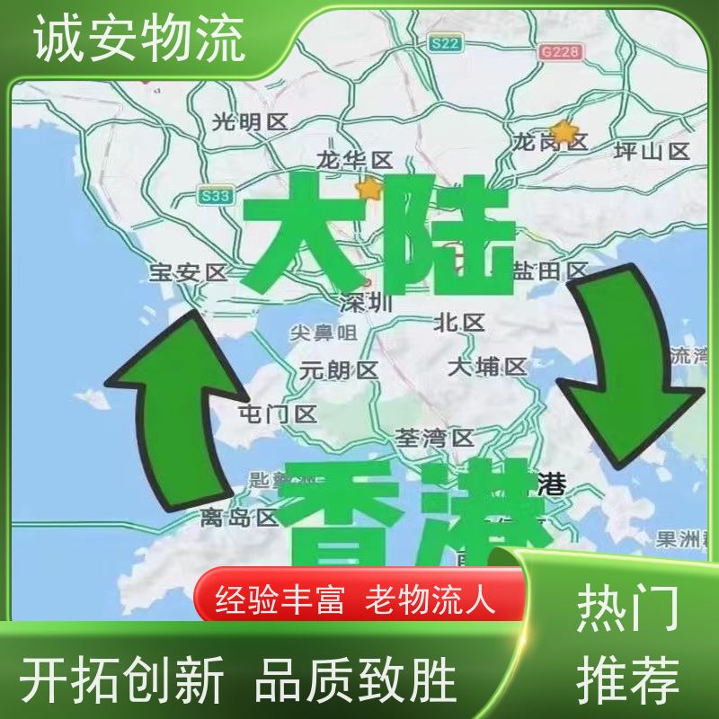 诚安物流45尺自备柜进出口报关商检天天发车