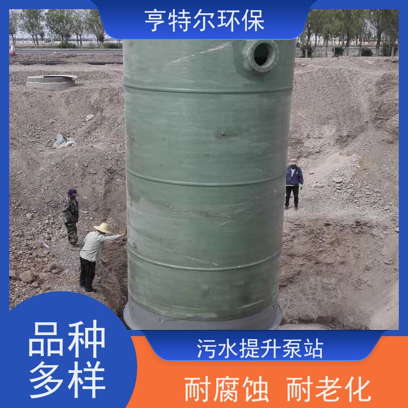 亨特尔环保 1000立方 污水提升一体化泵站 河道雨水收集 全国供应
