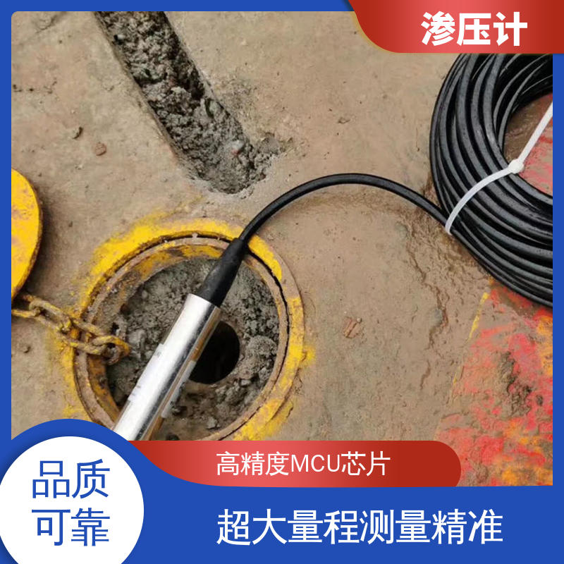 全天候观测 深基坑 基岩渗漏及稳定性 孔隙水压力计