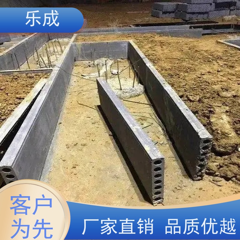 乐成灰色高抗压砖胎膜 简易包装 基础模板专用 可定制