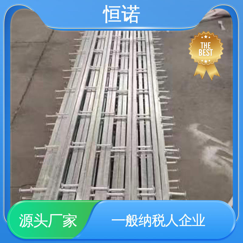 焊接工字钢 图纸定做长度可选 生产厂家 弧形预埋槽道 恒诺