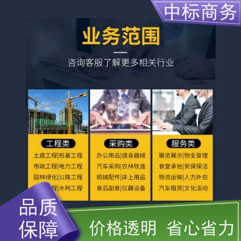 中标商务 四 川 标书制作代做 图文并茂 及时响应 一对一服务 满意为止