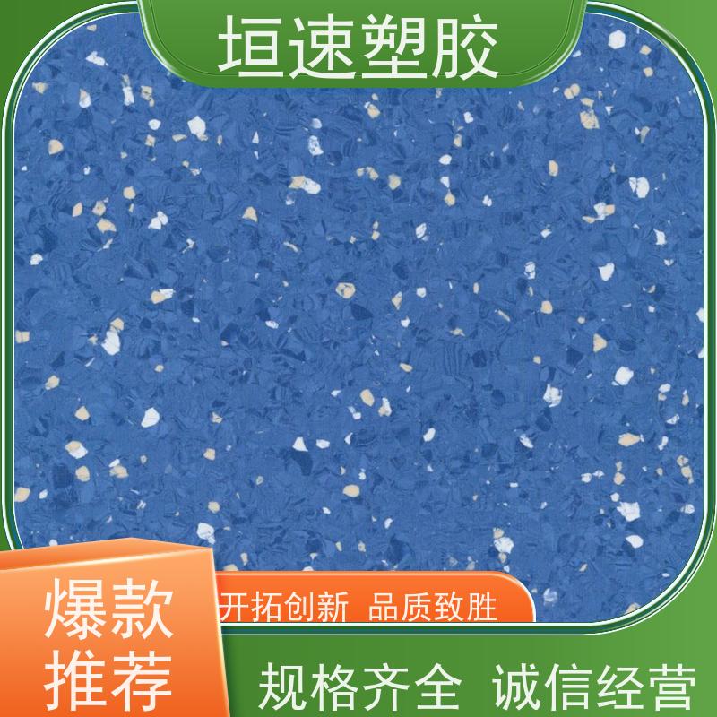 垣速塑胶 商用防水石塑地板新国标 篮球场地垫施工厂家 同透pvc地板