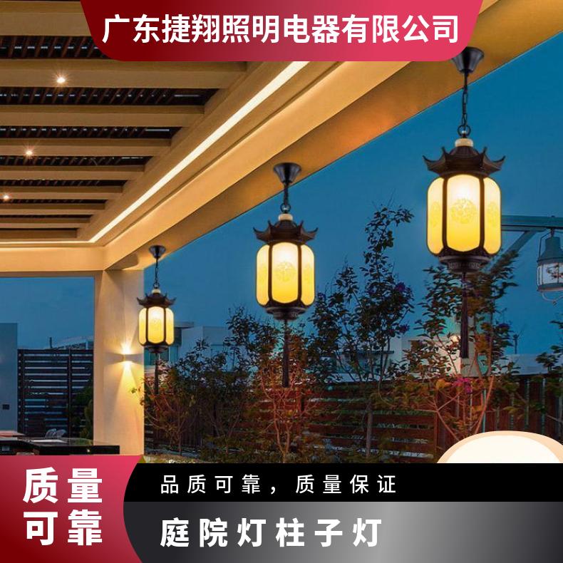 柱头灯太阳能庭院围墙灯接电款大门灯门柱灯户外别墅门口柱子灯