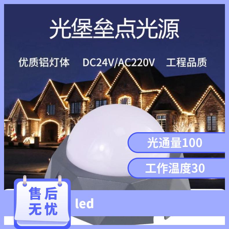 LED户外亮化点光源10公分点投光灯防水桥梁工程灯
