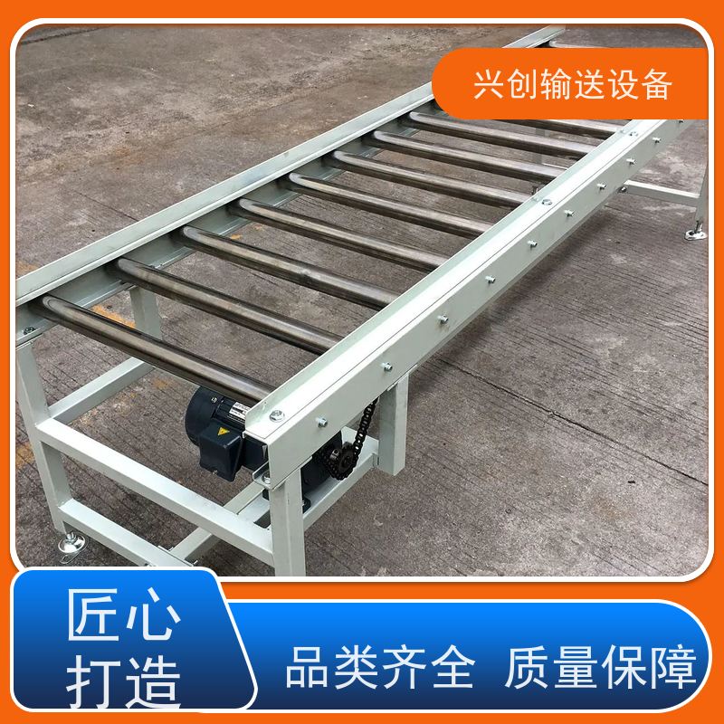PVC 线体抗压适应性强 输送机 传动辊选用壁厚6mm无缝管